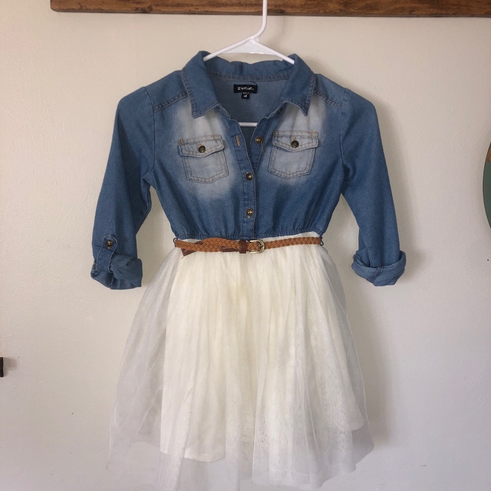Girls Zunie dress